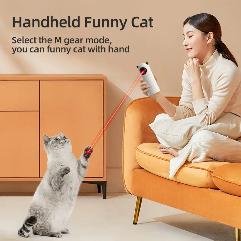 XElectronicsAs™ Laser Smart Indoor Cat Toy