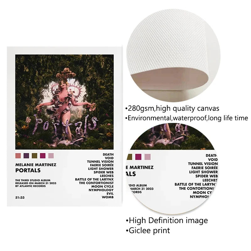 Melanie Martinez Music Album Wall Poster