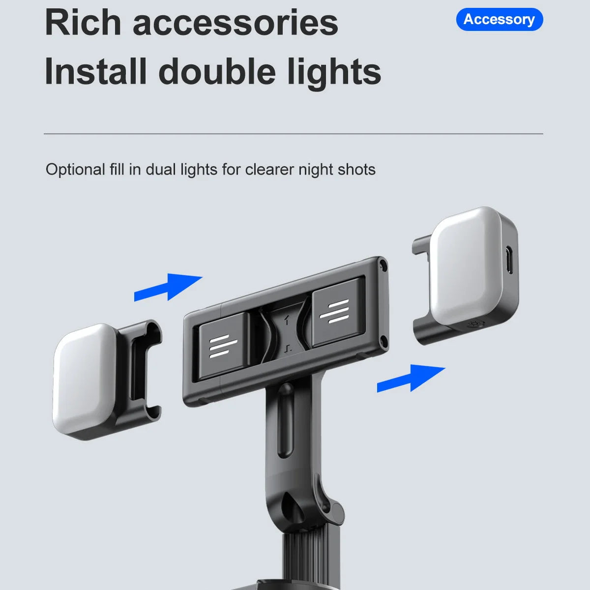 XElectronics™ Wireless Smart Facial Tracking Phone Holder